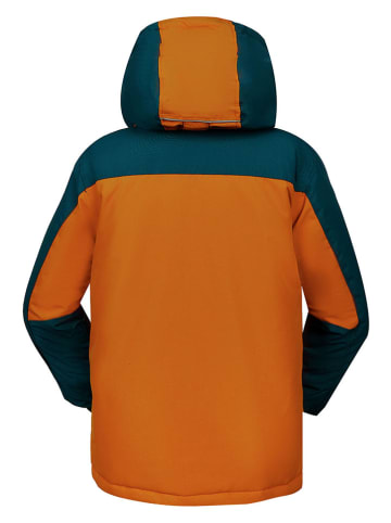 Peek U Ski-/snowboardjas "Hawk" lichtbruin/blauw