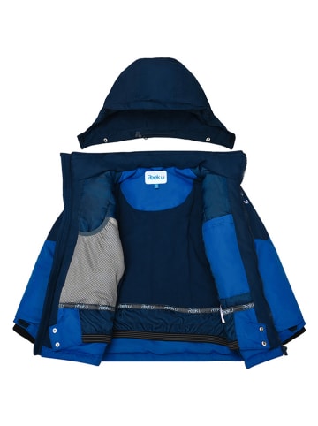 Peek U Ski-/ Snowboardjacke "Decker" in Blau/ Dunkelblau