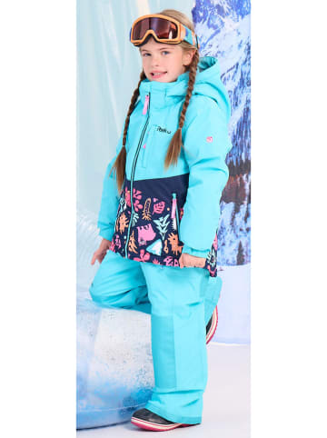 Peek U Functionele winterjas "Livia" lichtblauw/donkerblauw