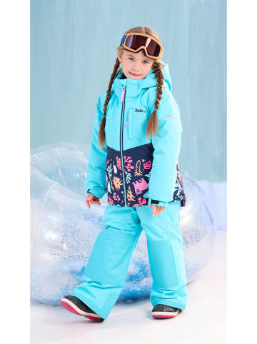 Peek U Functionele winterjas "Livia" lichtblauw/donkerblauw