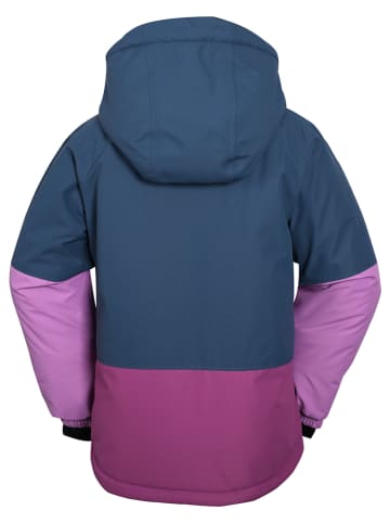 Peek U Ski-/snowboardjas "Ciel" donkerblauw/paars