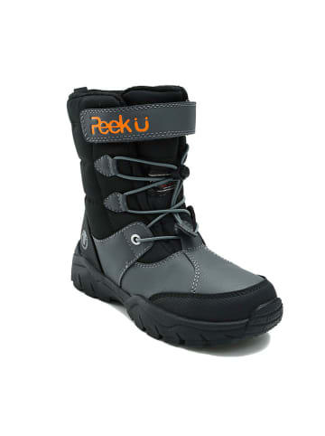 Peek U Winterboots "Blunnie" in Schwarz