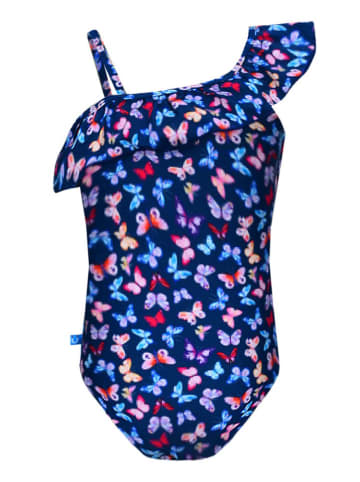 Peek U Badpak "Janeva" donkerblauw/meerkleurig