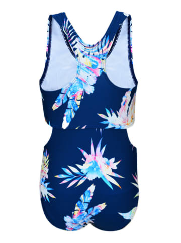 Peek U Badpak "Marisol" donkerblauw/meerkleurig