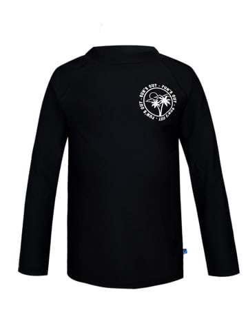 Peek U Badeshirt "Dune" in Schwarz