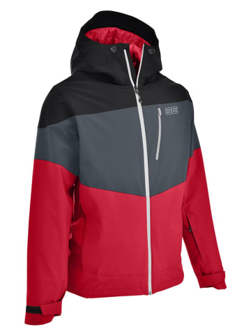 Maul Sport Ski-/ Snowboardjacke "Hochkönig MTX" in Rot/ Grau