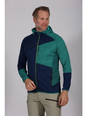 Maul Sport Fleecejacke "Kahlersberg II" in Dunkelblau/ Petrol