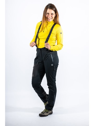 Maul Sport Softshell-Trekkinghose "Berghütte" in Schwarz