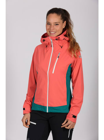 Maul Sport Trekkingjacke "Jungfrau MTX 10.0" in Koralle/ Petrol
