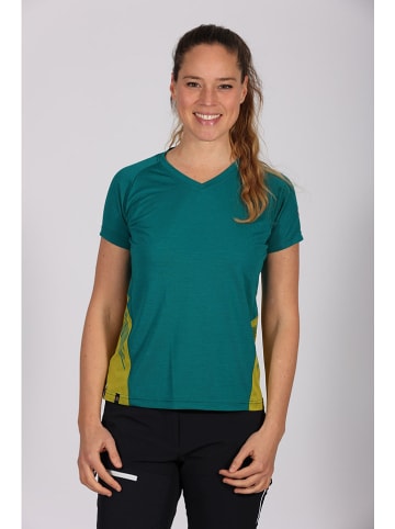 Maul Sport Funktionsshirt "Soinwand 4 fresh" in Grün/ Türkis