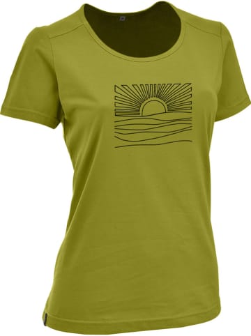Maul Sport Functioneel shirt "Tegernsee" olijfgroen