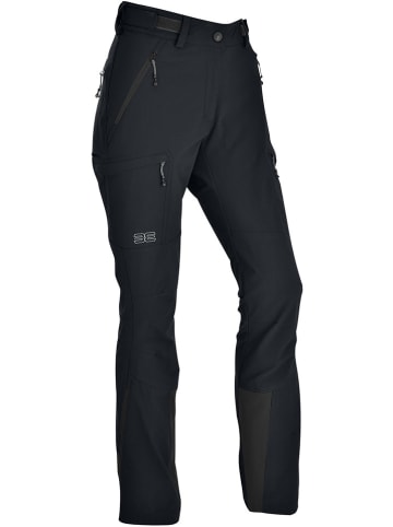 Maul Sport Spodnie trekkingowe "Albsteig" w kolorze czarnym