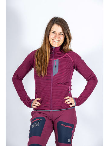 Maul Sport Fleece vest "Wasserkuppe" paars