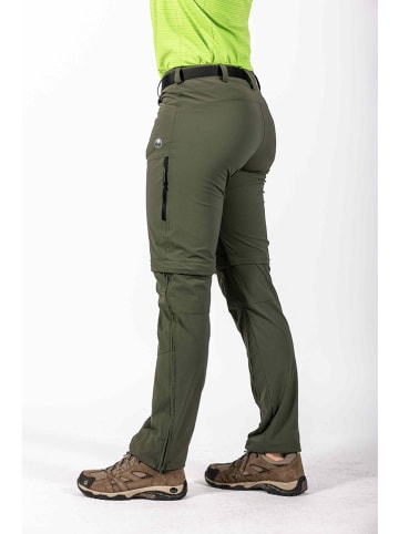 Maul Sport Zippoff-Funktionshose "Oakville 2XT" in Grün