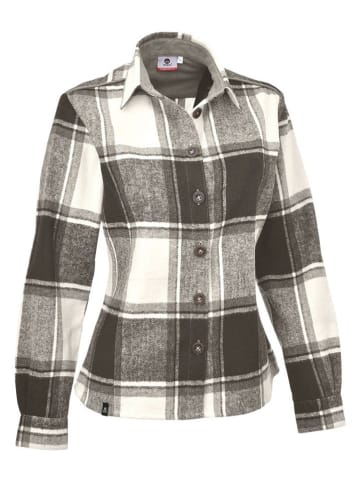 Maul Sport Functionele blouse "Filzmoos" grijs/wit