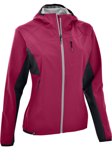 Maul Sport Softshelljacke "Wildbarren 10.0" in Fuchsia/ Schwarz