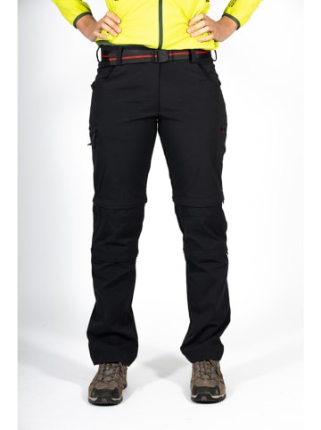 Maul Sport 3-1-Zipp-Off-Funktionshose "Feldberg II" in Schwarz