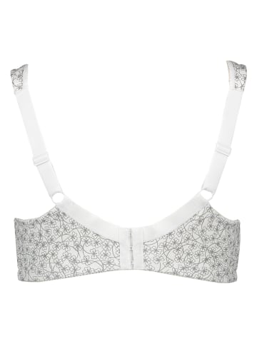 SUSA Bügelloser BH in Grau/ Weiß