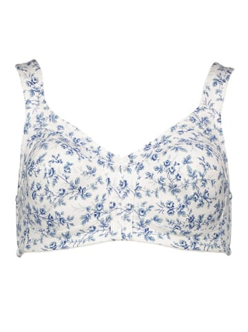 SUSA Bügelloser BH in Weiß/ Blau