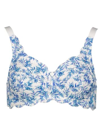 SUSA Bügelloser BH in Weiß/ Blau