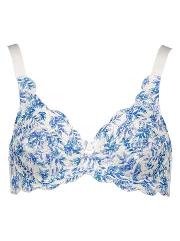 SUSA Bügel-BH in Weiß/ Blau