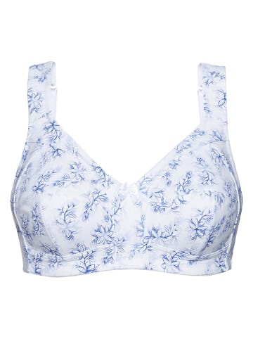 SUSA Biustonosz w kolorze biało-niebieskim