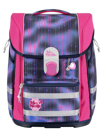 McNeill 5tlg. Schulranzen-Set "Biggy PEARL" in Lila/ Pink