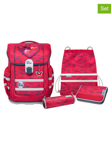 McNeill 5tlg. Schulranzen-Set "Ergo Complete MOOD" in Rot