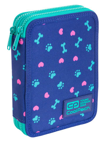 CoolPack Etui "Puppy Love" blauw - (B)21 x (H)6 x (D)16 cm