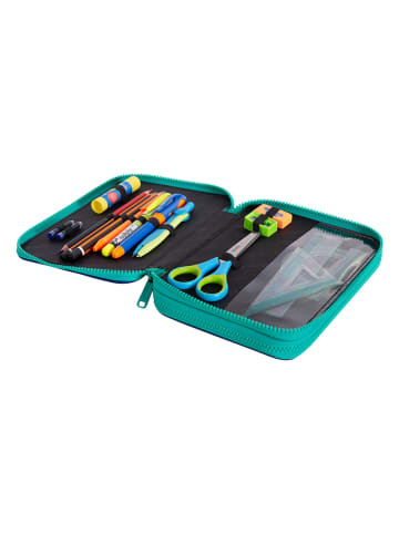 CoolPack Piórnik "Puppy Love" w kolorze niebieskim - 21 x 6 x 16 cm