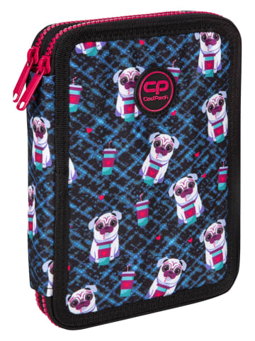 CoolPack Piórnik "Dogs to Go" w kolorze granatowym - 21 x 6 x 16 cm