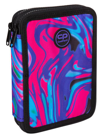 CoolPack Piórnik "Marble" w kolorze różowo-niebieskim - 21 x 6 x 16 cm