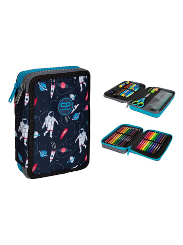 CoolPack Piórnik "Apollo" w kolorze granatowym - 21 x 6 x 16 cm