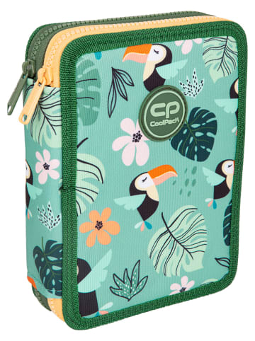 CoolPack Piórnik "Toucans" w kolorze turkusowym - 21 x 6 x 16 cm