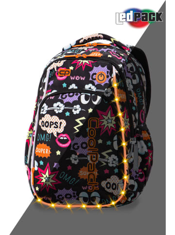 CoolPack Plecak "Coolpack Strike S LED" w kolorze czarnym