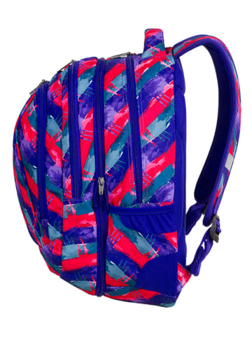 CoolPack Rugzak "Combo" blauw/rood - (B)30 x (H)46 x (D)20 cm