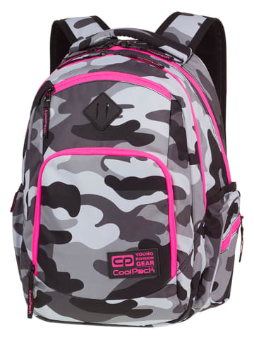 CoolPack Rucksack "Coolpack Break" in Grau/ Pink