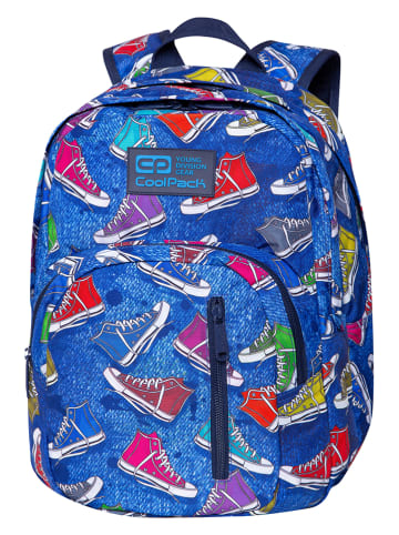 CoolPack Rugzak "Discovery" blauw - (B)32 x (H)44 x (D)13 cm