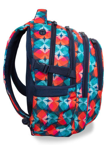 CoolPack Plecak "Coolpack Factor" w kolorze niebiesko-czerwonym