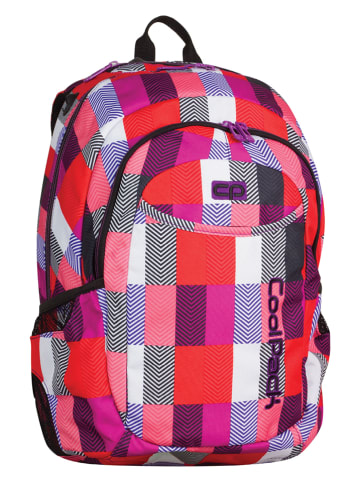 CoolPack Plecak "Urban" w kolorze czerwono-różowym - 33,5 x 40 x 14,5 cm