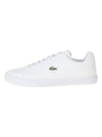 Lacoste Leder-Sneakers in Weiß