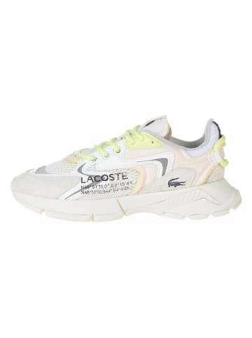 Lacoste Sneakersy w kolorze kremowo-żółtym