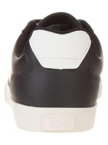 Lacoste Leren sneakers zwart
