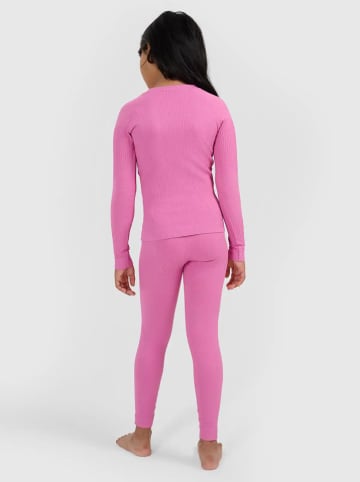 4F 2-delige thermo-ondergoedset roze