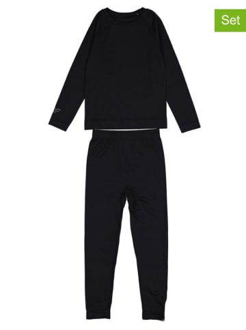 4F 2-delige thermo-ondergoed set zwart
