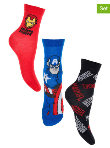 Avengers 3er-Set: Socken "Avengers Classic" in Bunt
