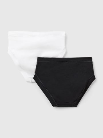 Benetton 2-delige set: slips zwart/wit