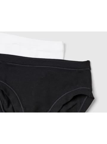 Benetton 2-delige set: slips zwart/wit