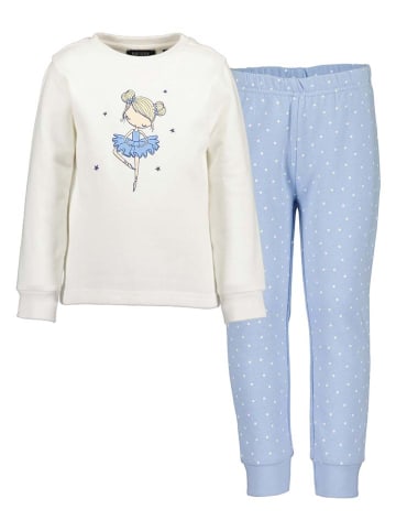Blue Seven Pyjama crème/lichtblauw