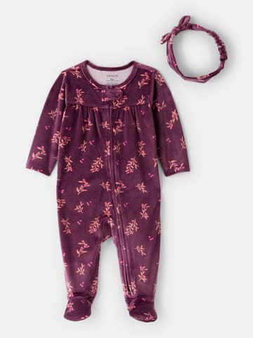 carter's 2-delige outfit paars